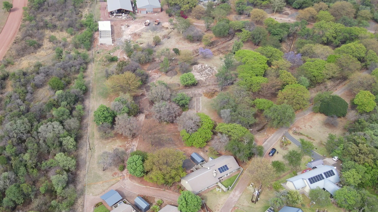 Homes among bushveld trees at Die Oog Retirement Estate